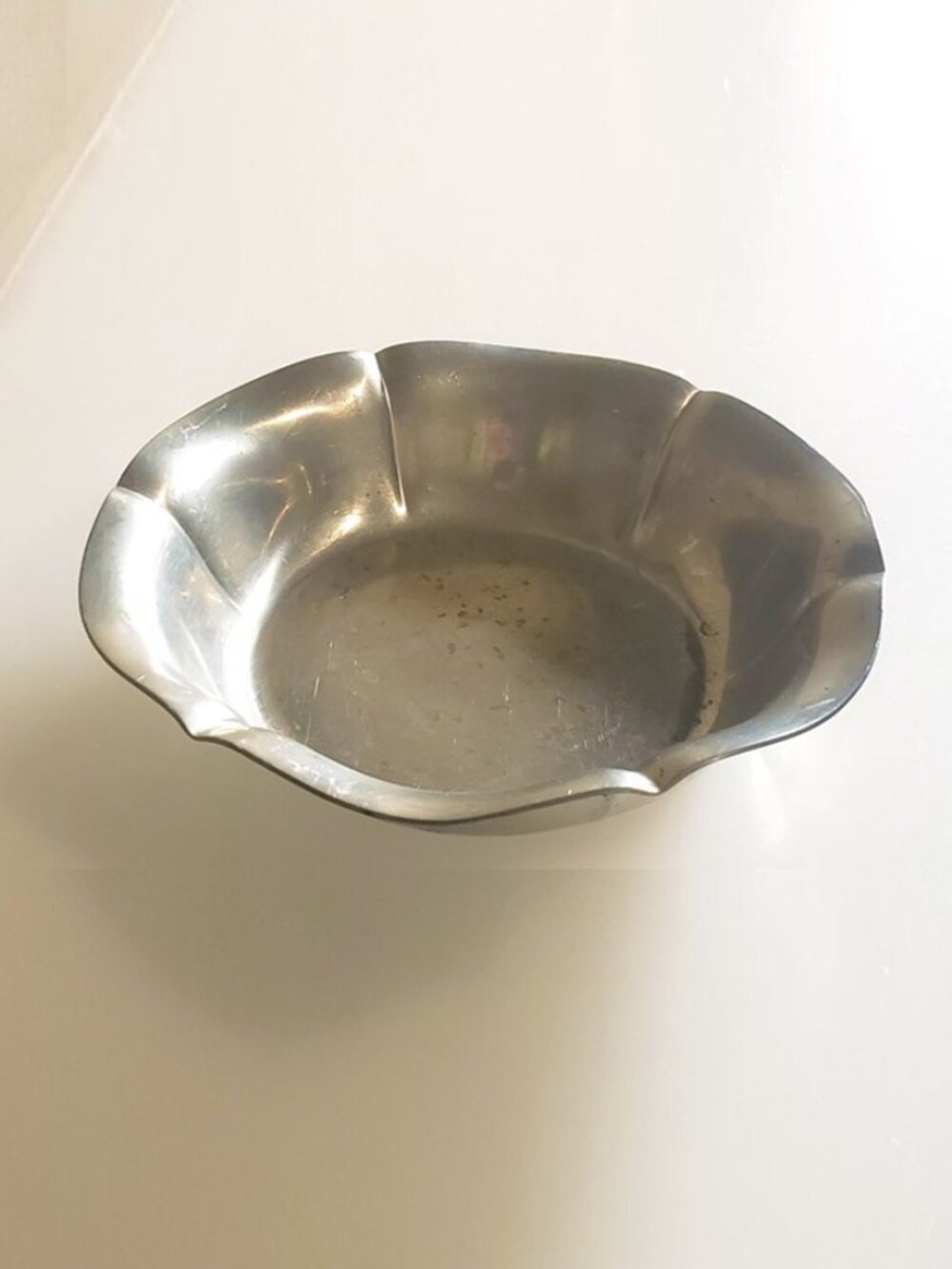Vintage Pewter Candy/Nut Dish